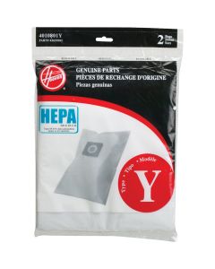 Hoover Type Y HEPA Vacuum Bag (2-Pack)