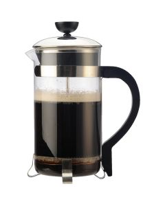 Primula 8 Cup Chrome Coffee Press Manual Coffee Maker
