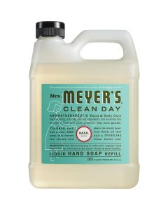 Mrs. Meyer's Clean Day 33 Oz. Basil Liquid Hand Soap Refill