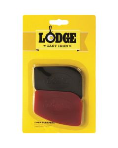 Lodge Pan Scraper Spatula Set (2-Piece)