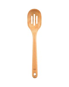 OXO Good Grips 14 In. Wooden Slotted Spoon