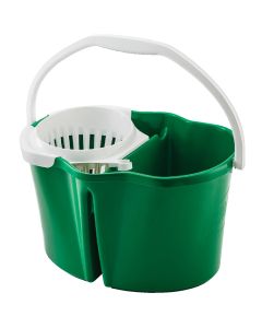 Libman 4 Gal. Green Clean & Rinse Bucket with Wringer