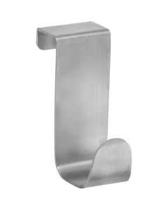 iDesign Forma Stainless Steel 1 In. W. x 3 In. H. x 2.25 In. D. Cabinet Hook