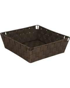 Home Impressions 11.75 In. x 3.75 In. H. Woven Storage Basket, Brown