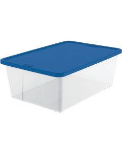 Homz 12 Qt. Clear Storage Tote