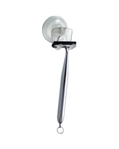 iDesign Power Lock Suction Shower Razor Holder