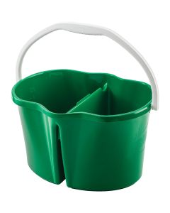 Libman Clean & Rinse 4 Gal. Green Divided Bucket
