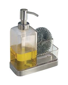 iDesign Forma Soap Dispenser & Sponge Caddy