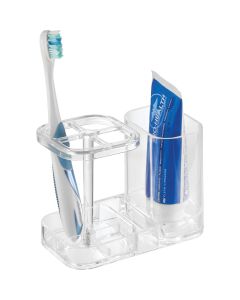 iDesign Med+ Clear Toothbrush Holder