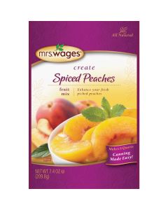 Mrs. Wages 7.4 Oz. Spiced Peach Mix