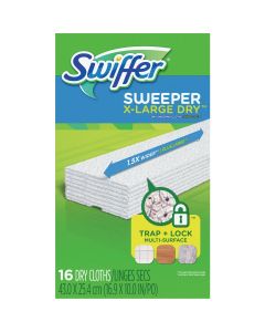Swiffer Sweeper Professional Dry Cloth Mop Refill (16-Count)