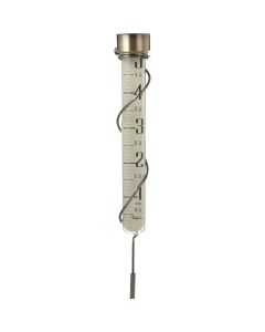 Taylor Heritage Collection 5 In. Glass Rain Gauge
