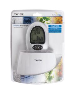 Taylor Wireless Rain Gauge & Thermometer