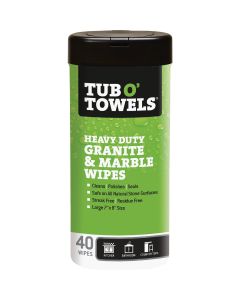Tub O' Towels Granite and Marble Polishing Wipes (40-Count)