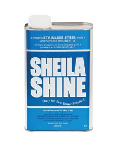 Sheila Shine 1 Qt. Low VOC Stainless Steel Cleaner, Polish & Surface Preservative