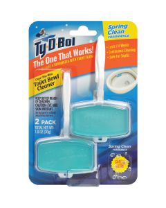Ty-D-Bol Spring Clean Gel Automatic Toilet Bowl Cleaner (2-Pack)