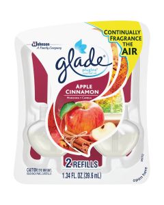 Glade PlugIns Apple Cinnamon Scented Oil Refill (2-Count)