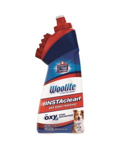 Woolite 18 Oz. INSTAclean Pet Stain Remover Oxy Stain Destroyers Formula with 2-In-1 Built-In Rinseable Brush