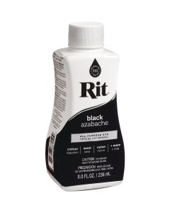 Rit Black 8 oz Liquid Dye