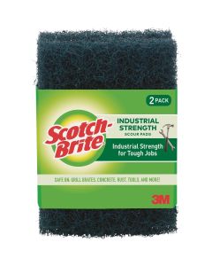 3M Scotch-Brite Industrial Strength Scouring Pad (2-Count)