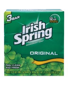 Irish Spring 4 Oz. Bar Soap, (3-Pack)
