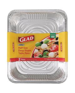 Glad Half Size Deep Steam Table Pan (2-Count)