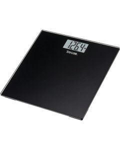 Taylor Digital 400 Lb. Glass Bath Scale, Black