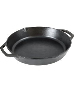 Lodge 12 In. Dual Handle Cast Iron Skillet