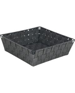 Home Impressions 11.75 In. x 3.75 In. H. Woven Storage Basket, Gray