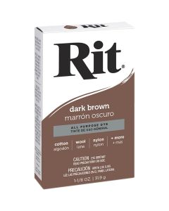 Rit Dark Brown 1-1/8 Oz. Powder Dye