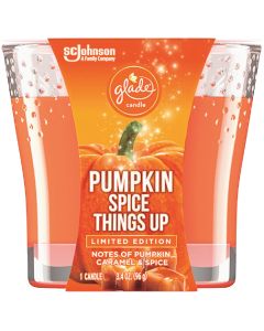 Glade 3.4 Oz. Pumpkin Spice Things Up Candle