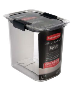 Rubbermaid Brilliance 12 Cup Sugar Pantry Airtight Food Storage Container