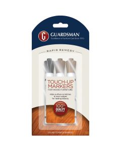 Guardsman Rapid Remedy Wood Furniture Touch-Up Markers (3-Pack)