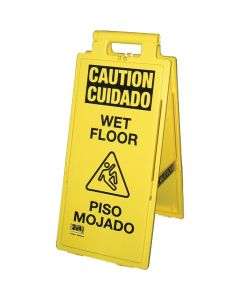 Impact Lockin'Arm Caution Wet Floor Sign