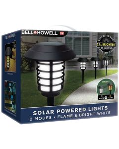 Bell+Howell Solar Pathway Lights (4-Pack)