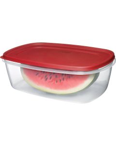 Rubbermaid Easy Find Lids 2.5 Gal. Clear Rectangle Food Storage Container