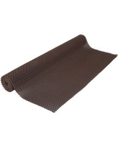 Con-Tact 20 In. x 4 Ft. Chocolate Grip Premium Non-Adhesive Shelf Liner