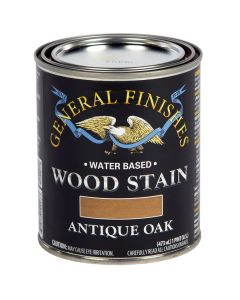 1 Pt General Finishes WOPT Antique Oak Wood Stain Water-Based Penetrating Stain