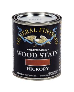 1 Pt General Finishes WHPT Hickory Wood Stain Water-Based Penetrating Stain