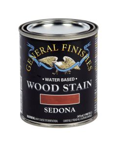 1 Pt General Finishes WSPT Sedona Wood Stain Water-Based Penetrating Stain