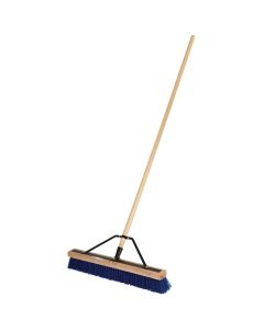 DQB 24 In. W. x 65 In. L. Metal Handle Heavy-Duty Contractor Push Broom