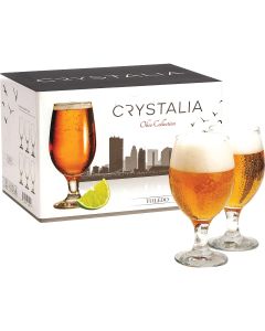 Crystalia Toledo Beer Glass (6-Count)