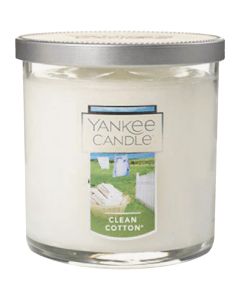 Yankee Candle 7 Oz. Clean Cotton Tumbler Candle