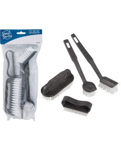 4pc Dish/Sink Brush Set