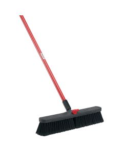 Libman 18 In. x 64 In. Steel Handle Smooth Surface Push Broom