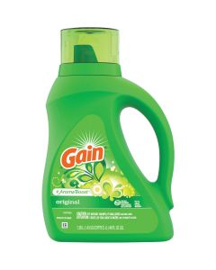Gain + Aroma Boost 46 Oz. 32 Load Original Scent HE Liquid Laundry Detergent