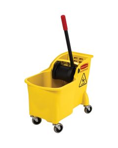 Rubbermaid Commercial 31 Qt. Tandem Bucket and Wringer