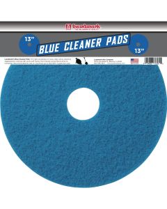 Lundmark 13 In. Abrasive Blue Polishing Pad (5-Pack)