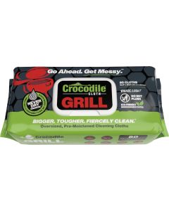 Crocodile Cloth Grill Cleaning Wipe (80-Count)