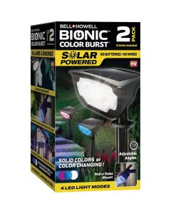 Bell+Howell Bionic ColorBurst Solar Path Light (2-Pack)